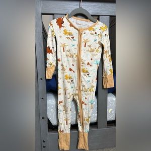 Little sleepies lion king 6-12 zippy